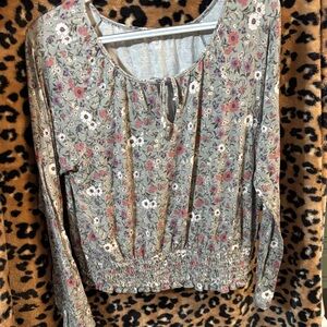 American Eagle Outfitters Floral Blouse - Multicolor